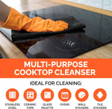 Bar Keepers Friend Cooktop Cleaner Cleaning Kit with Tiger Pack by FoxtrotLiving