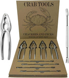 Crab And Lobster Cracker Set – Nautical Crab Board Box Included