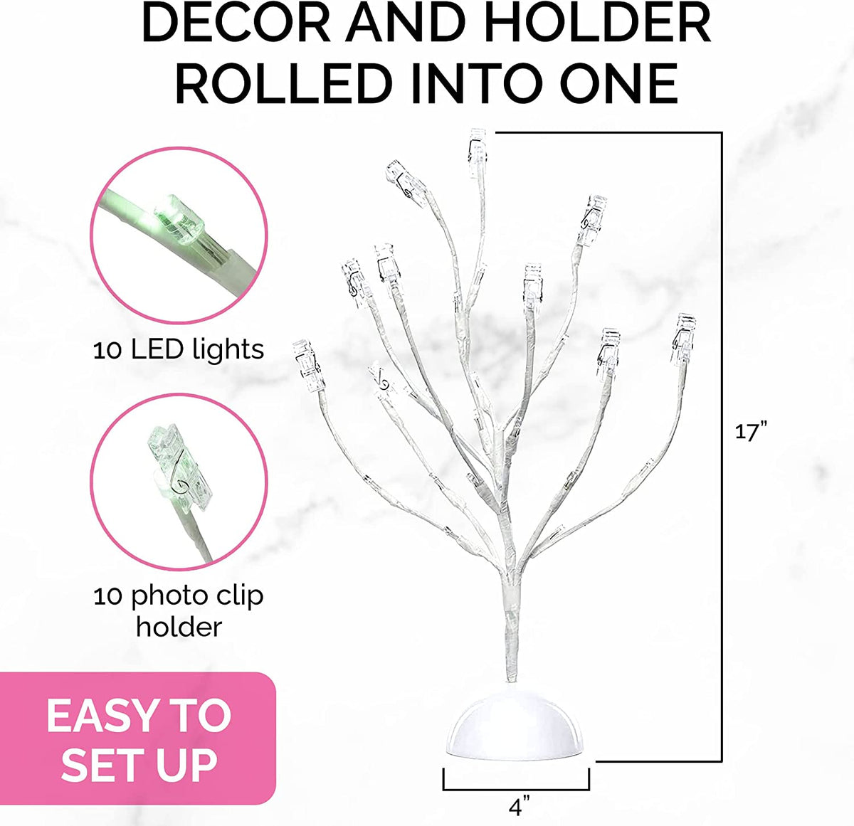 money tree with clips Money Tree Gift Card, Cash, Tickets Holder With 10 Clips, LED Tips –  FoxTrotLiving