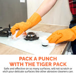 Bar Keepers Friend Cooktop Cleaner Cleaning Kit with Tiger Pack by FoxtrotLiving