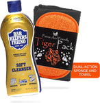 Bar Keepers Friend Soft Cleanser with Tiger Pack Cleaning Kit by FoxtrotLiving